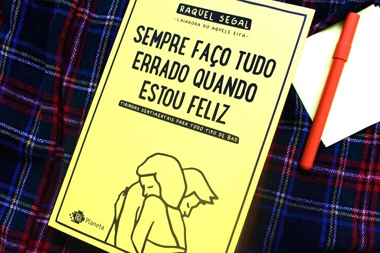 Capa do livro - Sempre faço tudo errado quando estou feliz